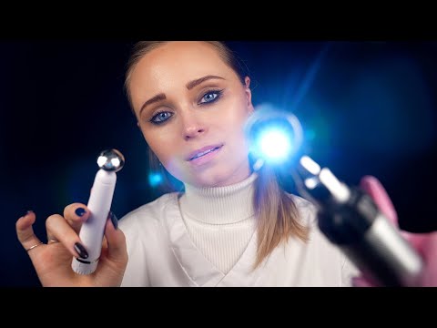 ASMR | Skincare expert INSPECTS & ANALYSES your face