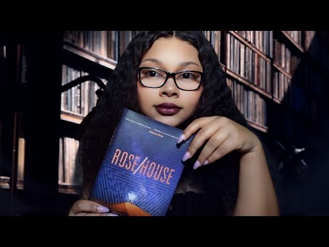 ASMR Librarian Invites You to a Book Club | Cozy Whispers & Futuristic Murder Mystery
