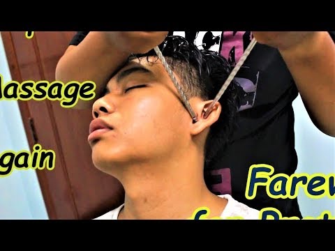 Farewell for my Little Brother - ASMR Head Massage with Chopsticks and Fork
