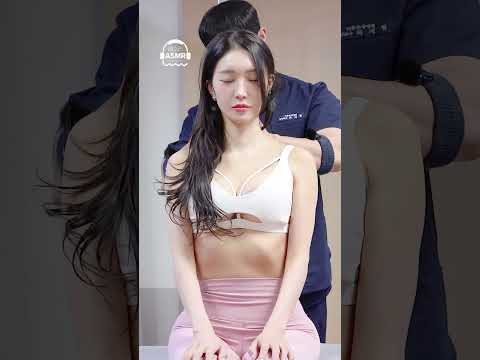 역대급 반응 레이싱모델 주빈         #뼈 #beauty #massage #chiropractor #relax #korean