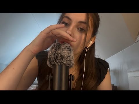 ASMR- Gum chewing + Trigger Words