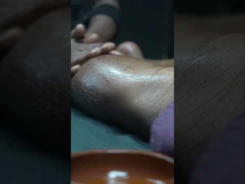 Deep Pressure Soothing Foot Massage ASMR | Indian Barber Therapy For Ultimate Relaxation #shorts
