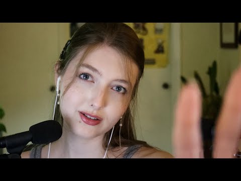 ASMR Plucking & Brushing Away Negative Energy