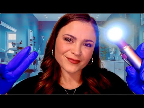 ASMR | Up Close Eye Exam | Lots of Face Attention