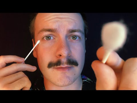 [ASMR] Tracing Your Facial Features with A Q-tip | Visual ASMR Triggers