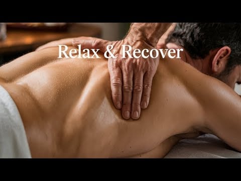 ASMR STRETCHER CHEST ARM LEG MASSAGE FOR AMAZING MAN