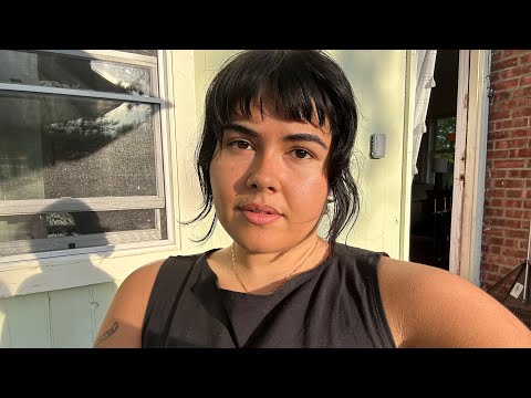 Outdoor ASMR | Soft spoken ramble (IUD removal and new painting)