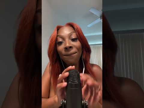 ASMR mic rubs Full video on YouTube  🔗 in bio  #asmr