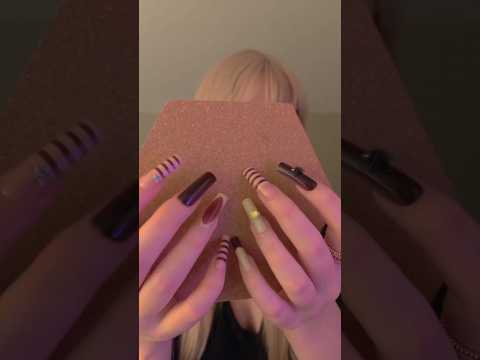 asmr cork board tapping