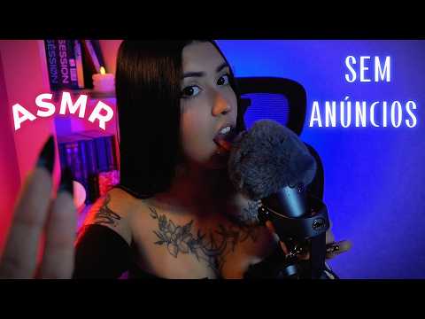 ASMR 1 HORA de SONS de BOCA SEM ANÚNCIOS NO MEIO 🤤 | você vai dormir agora!