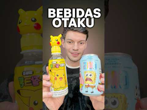 Probando BEBIDAS OTAKU! #asmr #shorts #asmrsounds #comedia