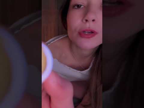 ASMR 👄 Calming Mouth Sounds: Applying Lipbalm #asmrmouthsounds #asmrkisses #asmrmouthsound