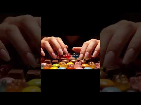 Şekerli klavyem🍭 #asmr #veo3 #ai #asmrsound #asmrvideo