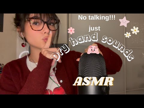 PERFECT BACKGROUND ASMR / No talking just hand sounds for studying, working, gaming etc... ❤️