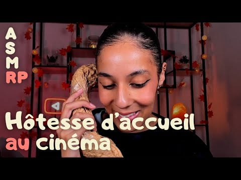 ASMR RP -  Hôtesse d'accueil au cinéma