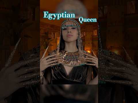 egypt queen in the temple #asmr #ancientegypt