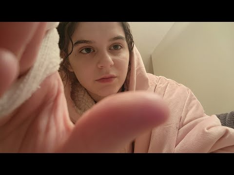 lofi asmr rearranging your face (soft spoken, personal attention, hand movements, visual triggers)