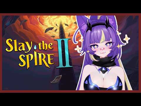【SLAY THE SPIRE 2】TIME TO SLAY!!  ◝(ᵔᗜᵔ)◜🐾💜