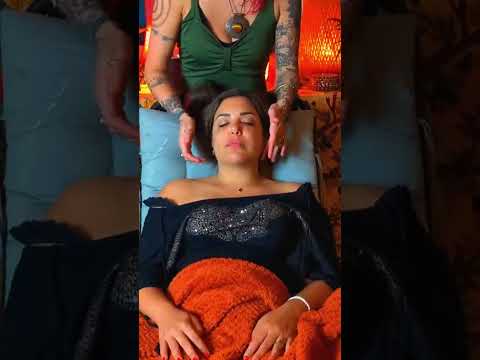 Gentle ASMR face tracing massage #asmr #shorts #asmrmassage #asmrsounds #realpersonasmr #sleep