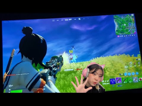 ASMR fortnite gameplay on switch