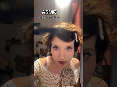 𑣲ASMR || mascara on your lashes 👁️