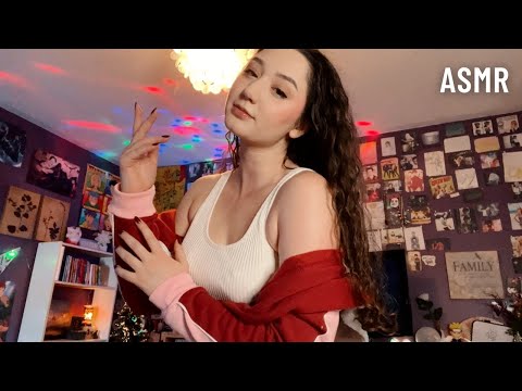 ASMR BODY TRIGGERS, FABRIC SCRATCHING & COLLARBONE TAPPING