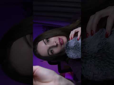 ASMR Feather Face Touch is The BEST Way to Fall Asleep Tonight #asmrsounds #asmrshorts #asmr