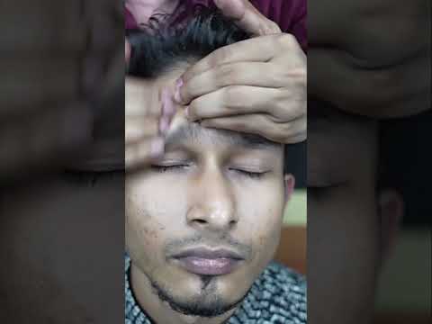 Relax Bro Relax Your Mind With ASMR Head Massage #shorts