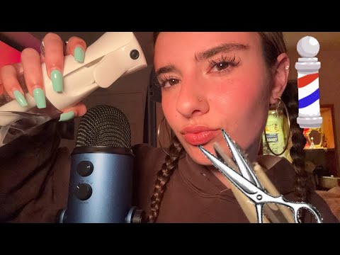 [ASMR] GIVING YOU A HAIRCUT 💇✂️💈 (Koza's Custom)