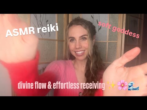 Soft Goddess ASMR Reiki 🌸 Divine Feminine Flow & Effortless Receiving