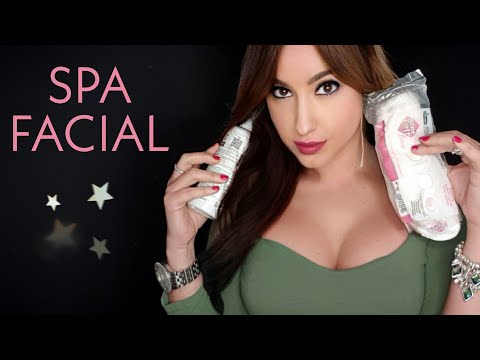 Asmr | RP Limpieza Facial y Peinado _ Spà relajante