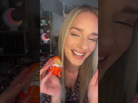 ASMR Kinderjoy 100% Tingles🥚 #relaxation #relax #asmr #asmrsounds #asmrvideo #shorts #short