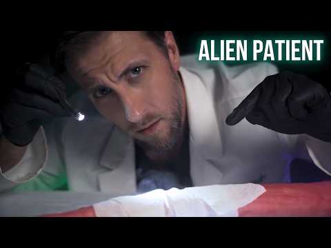 ASMR Doctor Examines a Strange Patient | Relaxing Medical Roleplay