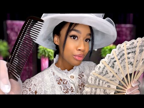 ASMR Southern Belle Does Your Hair For A Pageant 💇‍♀️👑 Haircut Role-play | Soft Spoken