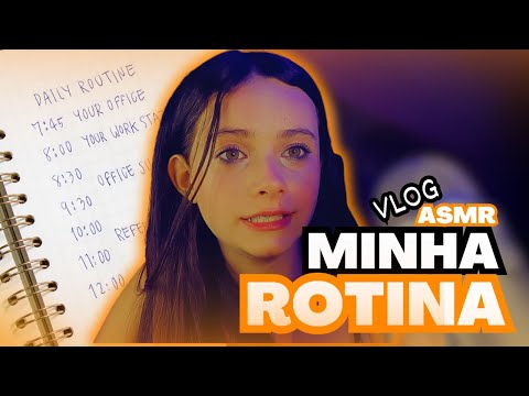 ASMR Minha Rotina | Relaxamento e Bem-Estar