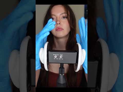 Ultimate Relaxation: Gloved Ear Massage #relax  #asmrtriggers #shorts