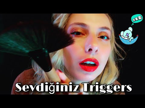 TÜRKÇE ASMR | SEVDİĞİNİZ TRIGGERS | RAHATLATICI TETİKLEYİCİLER 💤😴💤