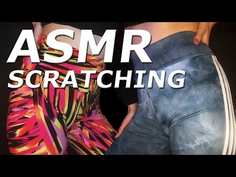 ASMR FUNNY Leggings Scratching / Fabric Sounds / No talking