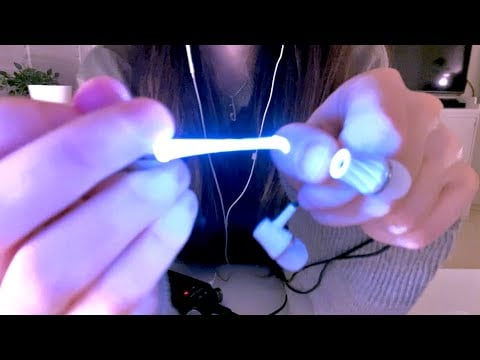 ASMR ⋆｡ﾟ☁︎｡⋆ earphone mics ♡ more ear cleaning sounds! (WARNING: REALLY intense/aggressive)