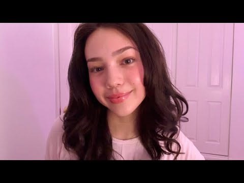 ASMR my nighttime skincare routine!