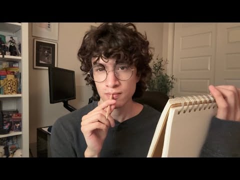 ASMR Professional Artist Draws You (Really Epic Drawling)