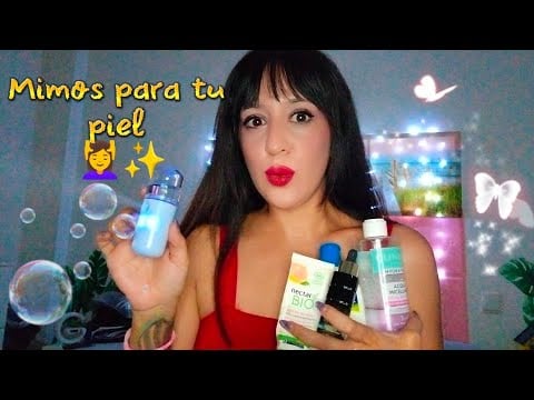 💆‍♀️ ASMR Skincare Completo ✨ Te cuido la piel paso a paso (relajación total) 