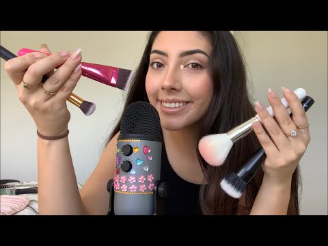 ASMR Brushing The Mic 💤 | Whispered