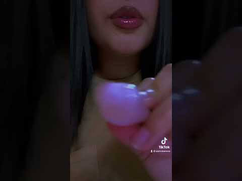 ASMR Lipgloss #asmrsounds #asmr #asmrvideo #asmrlipgloss #mouthsounds