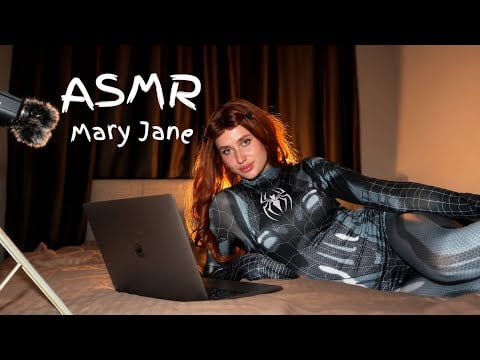 ASMR Mary Jane Is Lying Next to You… 👀❤️ Staring Into Your Eyes