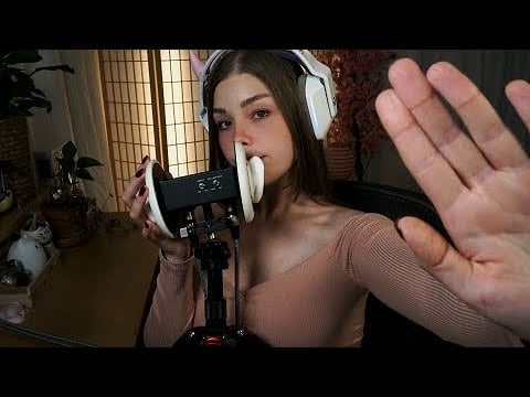 ASMR positive affirmations and hand movements