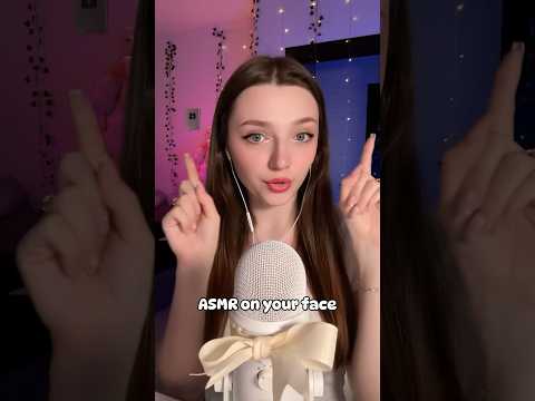 ASMR on your face #asmr #asmrsounds #asmrrelax #asmrtingles #asmrwhispers #asmrsleep #relax #tingles