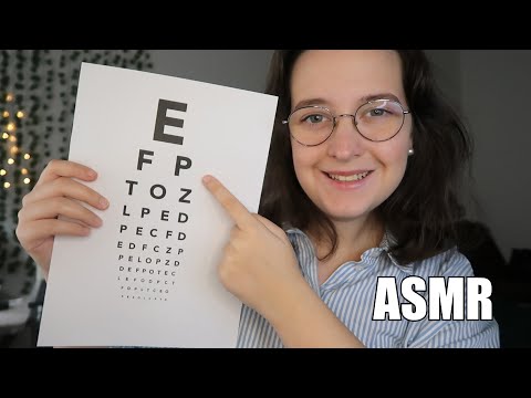 ASMR Deutsch Cranial Nerve Exam 👩🏻‍⚕️ Arzt untersucht dich (German Doctor Roleplay)