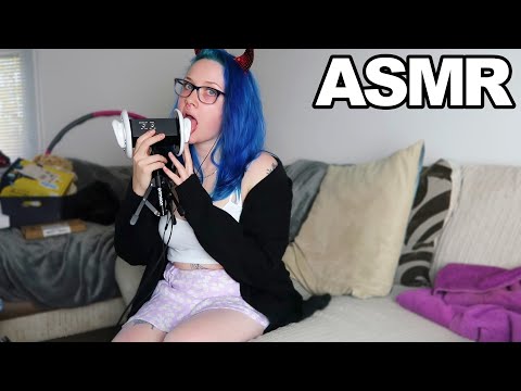ASMR [Ear Licking] The Devil Licks Your Ears 👅👂😈