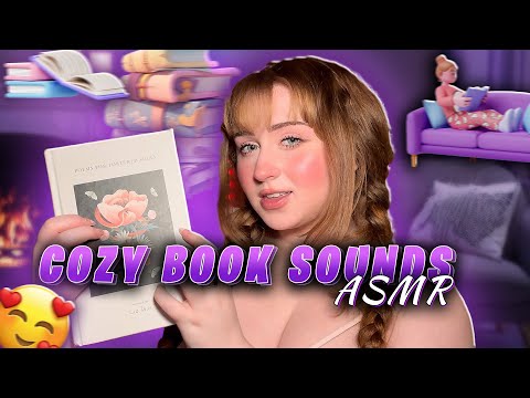 ASMR | Cosy Book Sounds: Page-Turning & Whispered Reading